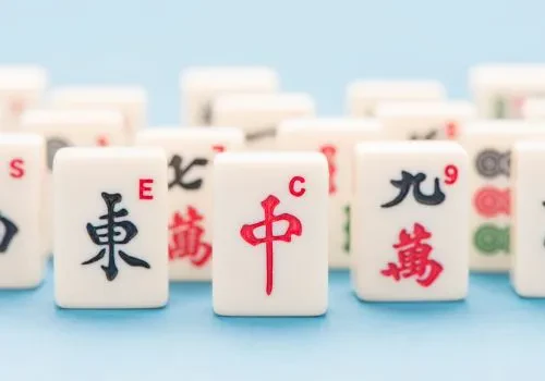 Mahjong tiles